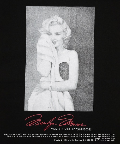 DISCOVERED(ディスカバード)の「MARILYN MONROE TEE (SELF-PORTRAIT)(Tシャツ/カットソー・メンズ・ホワイト/ブラック・1/2/4/3)」の5枚目の写真