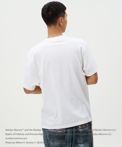 DISCOVERED(ディスカバード)の「MARILYN MONROE TEE (SELF-PORTRAIT)(Tシャツ/カットソー・メンズ・ホワイト/ブラック・1/2/4/3)」の7枚目の写真