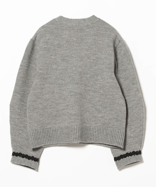 EFFE BEAMS（エッフェビームス）の「3G ウール ジャケット カーディガン（カーディガン/ボレロ・レディース・ネイビー/ライトグレー・ONE SIZE）」の18枚目の写真