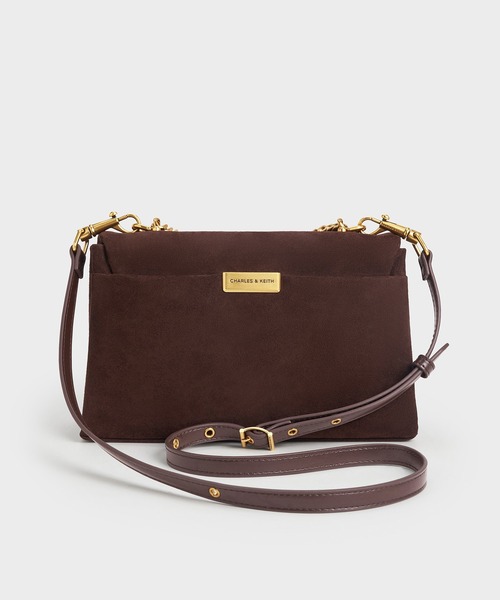 CHARLES & KEITH◆Kerry チェーンハンドル クロスボディバッグ M Kerry ケリー チェーンハンドルクロスボディバッグ（ショルダー