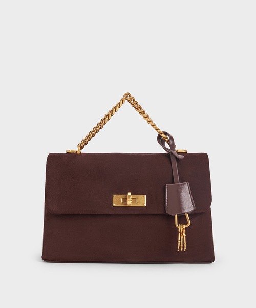 Kerry ケリー チェーンハンドルクロスボディバッグ（ショルダーバッグ