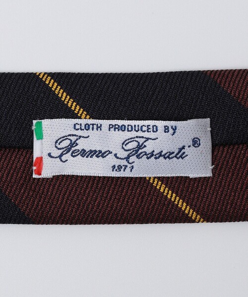 SHIPS（シップス）の「Puccini: シルク ブークレ レジメンタル ネクタイ（ネクタイ・メンズ・ネイビー/ダークブルー/コバルトブルー・1）」の10枚目の写真