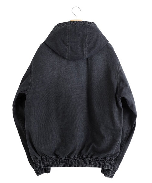 marka（マーカ）の「marka / マーカ：WORKERS PARKA -ORGANIC COTTON DUCK-：M25C01BL01C[COR]（その他アウター・メンズ・ブラック/ネイビー・2(M)/1(S)/3(L)）」の3枚目の写真