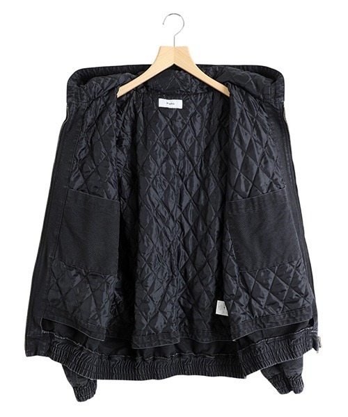 marka（マーカ）の「marka / マーカ：WORKERS PARKA -ORGANIC COTTON DUCK-：M25C01BL01C[COR]（その他アウター・メンズ・ブラック/ネイビー・2(M)/1(S)/3(L)）」の5枚目の写真