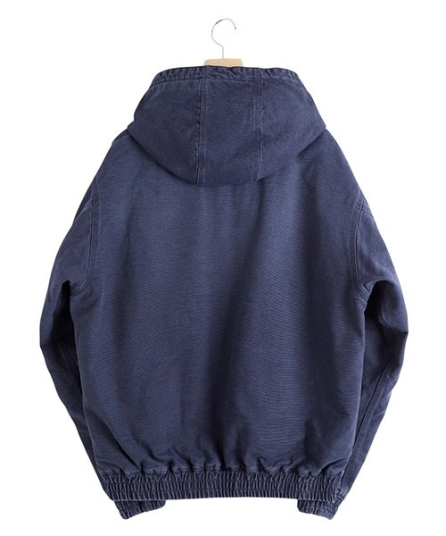 marka（マーカ）の「marka / マーカ：WORKERS PARKA -ORGANIC COTTON DUCK-：M25C01BL01C[COR]（その他アウター・メンズ・ブラック/ネイビー・2(M)/1(S)/3(L)）」の13枚目の写真