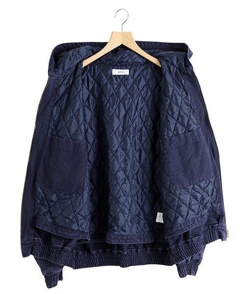 marka（マーカ）の「marka / マーカ：WORKERS PARKA -ORGANIC COTTON DUCK-：M25C01BL01C[COR]（その他アウター・メンズ・ブラック/ネイビー・2(M)/1(S)/3(L)）」の15枚目の写真