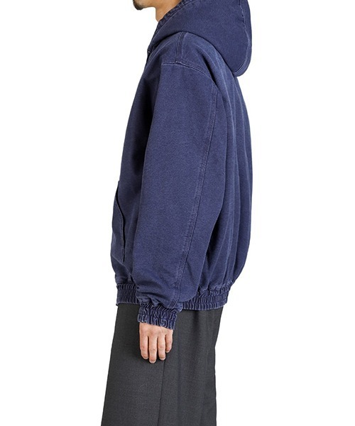 marka（マーカ）の「marka / マーカ：WORKERS PARKA -ORGANIC COTTON DUCK-：M25C01BL01C[COR]（その他アウター・メンズ・ブラック/ネイビー・2(M)/1(S)/3(L)）」の20枚目の写真