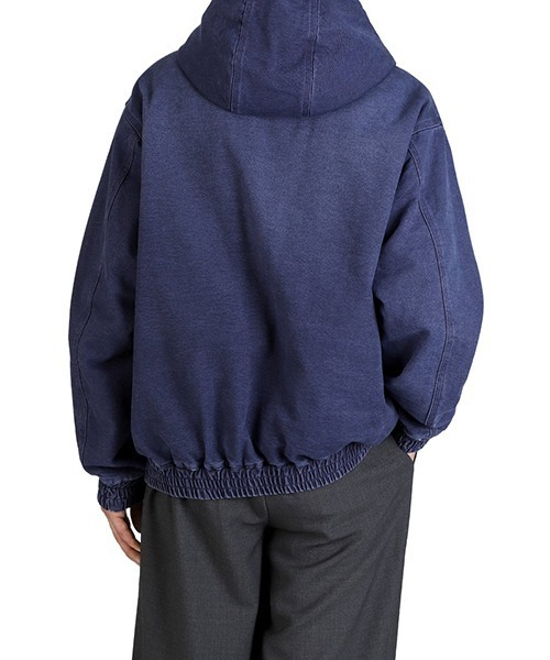 marka（マーカ）の「marka / マーカ：WORKERS PARKA -ORGANIC COTTON DUCK-：M25C01BL01C[COR]（その他アウター・メンズ・ブラック/ネイビー・2(M)/1(S)/3(L)）」の21枚目の写真