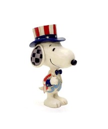 SNOOPY（スヌーピー）の「【JIM SHORE】スヌーピー アメリカン ミニ（インテリア雑貨・レディース）」