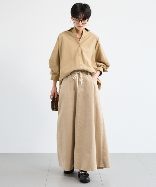 BARNYARDSTORM（バンヤードストーム）の「BARNYARDSTORM / コーデュロイフレアースカート / マシンウォッシャブル 【「BABALOG」チャンネルご紹介アイテム】（スカート・レディース・ブラウン/ベージュ・S/M）」の16枚目の写真