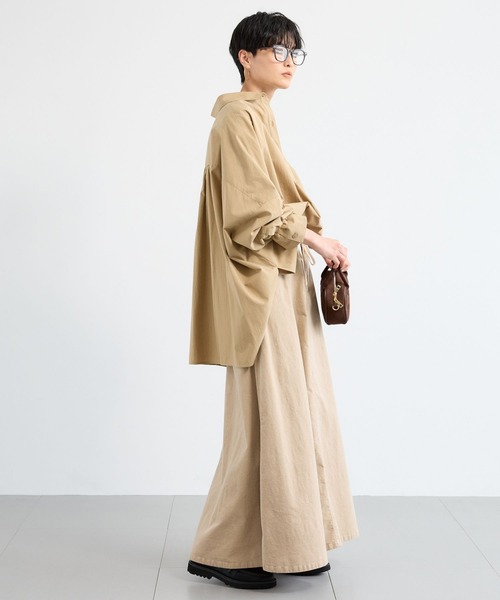 BARNYARDSTORM（バンヤードストーム）の「BARNYARDSTORM / コーデュロイフレアースカート / マシンウォッシャブル 【「BABALOG」チャンネルご紹介アイテム】（スカート・レディース・ブラウン/ベージュ・S/M）」の14枚目の写真