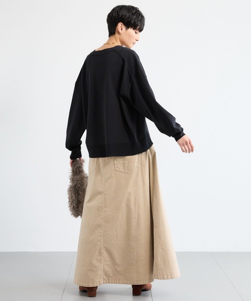 BARNYARDSTORM（バンヤードストーム）の「BARNYARDSTORM / コーデュロイフレアースカート / マシンウォッシャブル 【「BABALOG」チャンネルご紹介アイテム】（スカート・レディース・ブラウン/ベージュ・S/M）」の18枚目の写真