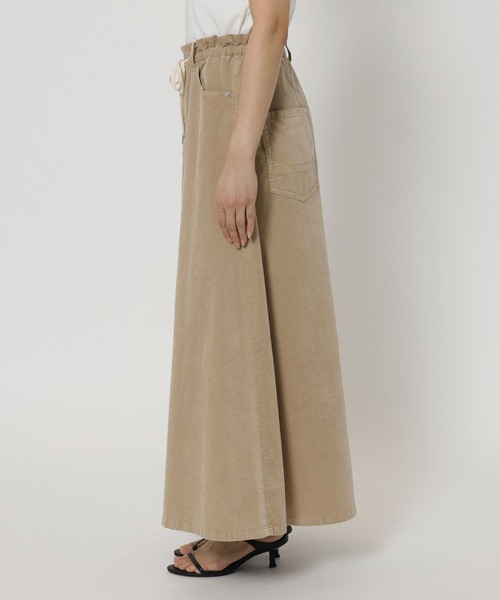 BARNYARDSTORM（バンヤードストーム）の「BARNYARDSTORM / コーデュロイフレアースカート / マシンウォッシャブル 【「BABALOG」チャンネルご紹介アイテム】（スカート・レディース・ブラウン/ベージュ・S/M）」の21枚目の写真