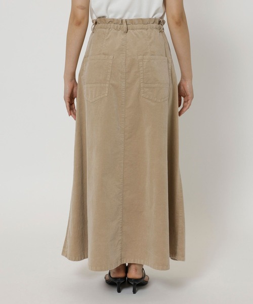 BARNYARDSTORM（バンヤードストーム）の「BARNYARDSTORM / コーデュロイフレアースカート / マシンウォッシャブル 【「BABALOG」チャンネルご紹介アイテム】（スカート・レディース・ブラウン/ベージュ・S/M）」の22枚目の写真