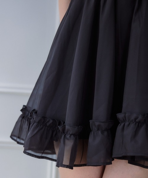 ROJITA レイヤード風オフショルワンピース レイヤード風オフショルワンピース（ワンピース）｜couture BY