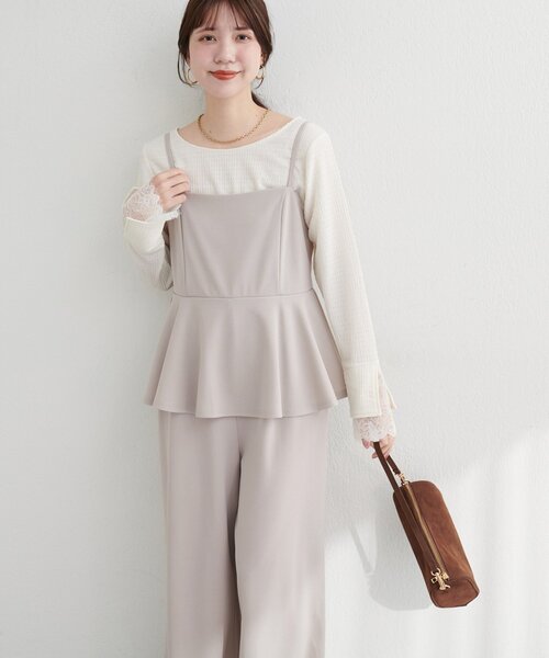 natural coutureナチュラルクチュールオールインワンベージュ natural coutureナチュラルクチュールオールインワンベージュ