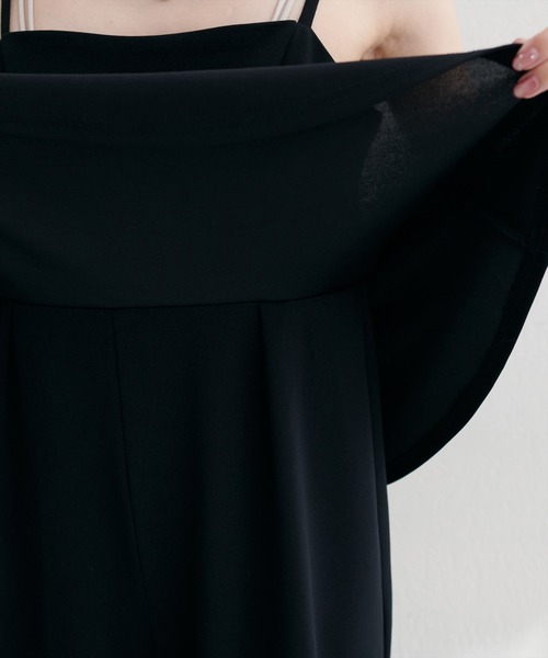 natural couture(ナチュラルクチュール)の「【WEB限定】ストレッチペプラムオールインワン(つなぎ/オールインワン・レディース・グレー/ブラック/グレイッシュベージュ・FREE)」の13枚目の写真