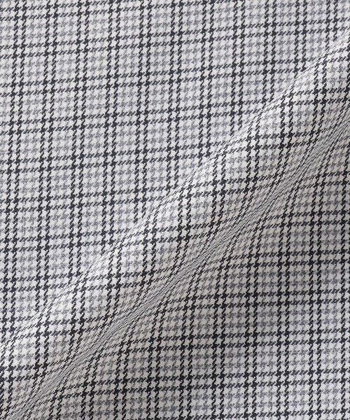 TOKYO SHIRTS（トウキョウシャツ）の「COFREX  スタンド ゴムシャーリングブラウス 長袖 レディースデザインシャツ（シャツ/ブラウス・レディース・グレー・S/M/L/LL）」の5枚目の写真