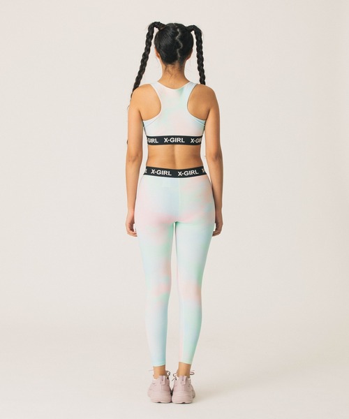 X-girl SPORTS（エックスガールスポーツ）の「MARBLE SPORTS BRA（スポーツブラ・レディース・マルチ・MEDIUM/LARGE）」の9枚目の写真