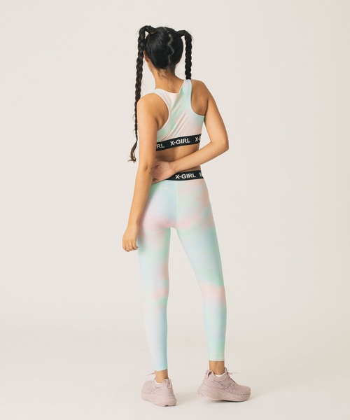 X-girl SPORTS（エックスガールスポーツ）の「MARBLE SPORTS BRA（スポーツブラ・レディース・マルチ・MEDIUM/LARGE）」の10枚目の写真