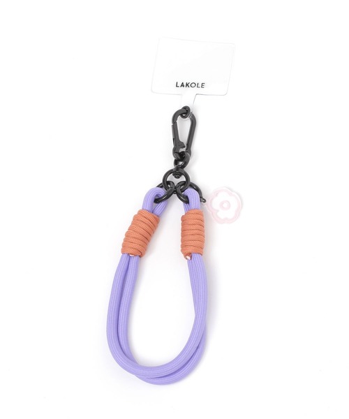 りら FLOWERハンドストラップ / 581643（スマホグッズ）｜LAKOLE（ラコレ