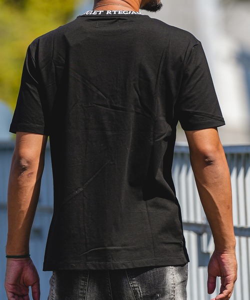 adamsJUGGLER（アダムスジャグラー）の「RTEGG.ベルヴァティー（Tシャツ/カットソー・メンズ・ブラック/ホワイト・S/M/L/XL/XXL）」の5枚目の写真