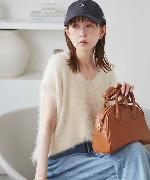 セール】旅するボストンバッグ ソフトシンセティックレザーボストン