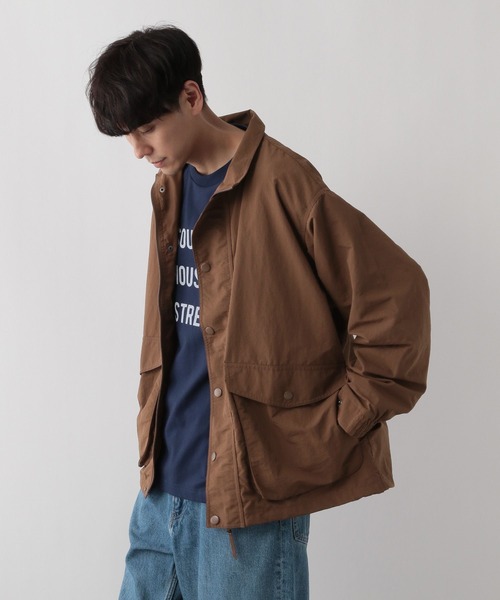 FOUND GOOD（ファウンドグッド）の「ハッスイリップストップJK（その他アウター・メンズ・ブラック/ブラウン系/グリーン・XL/L/M）」の11枚目の写真