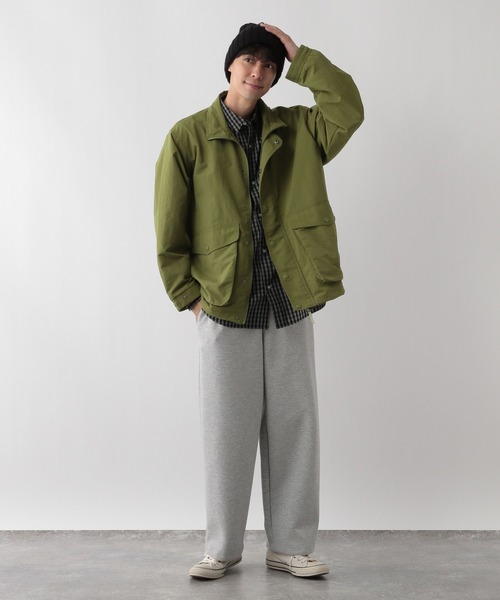 FOUND GOOD（ファウンドグッド）の「ハッスイリップストップJK（その他アウター・メンズ・ブラック/ブラウン系/グリーン・XL/L/M）」の13枚目の写真