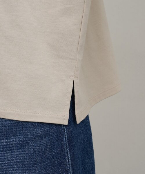 russet(ラシット)の「【再値下げ】スキッパーラガーシャツ(Tシャツ/カットソー・レディース・ダークグレー/ベージュ・FREE)」の16枚目の写真