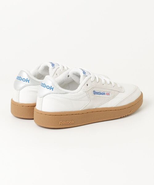 Reebok（リーボック）の「クラブシー 85 / CLUB C 85（スニーカー・メンズ・ホワイト×グレー・27.5cm/27.0cm/26.5cm/26.0cm/25.5cm/25.0cm/24.0cm/24.5cm/23.5cm/29.0cm/28.5cm/28.0cm/23.0cm）」の7枚目の写真