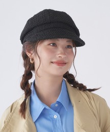 estaa（エスタ）の「キャスケット ”ざっくり ツイード”（キャスケット）」