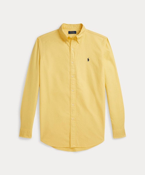 Polo Ralph Lauren イエロー ポロシャツ Lサイズ POLO RALPH LAUREN(ポロラルフローレン) / ポロシャツ/コットン