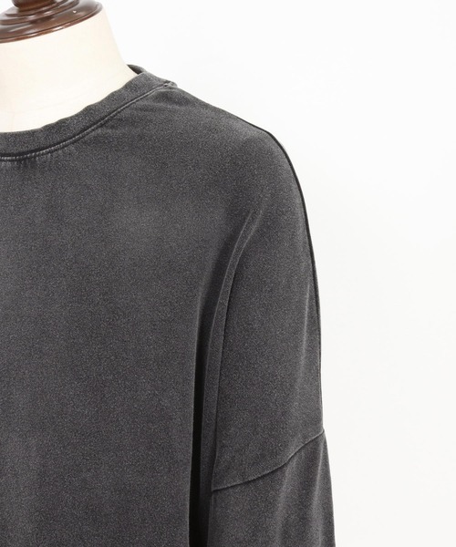 ADAM PATEK（アダムパテック）の「mlt5400-wide boxcut layered long sleeve 長袖Tシャツ(AP2524023)（Tシャツ/カットソー・メンズ・ホワイト/ブラック・1/2）」の20枚目の写真