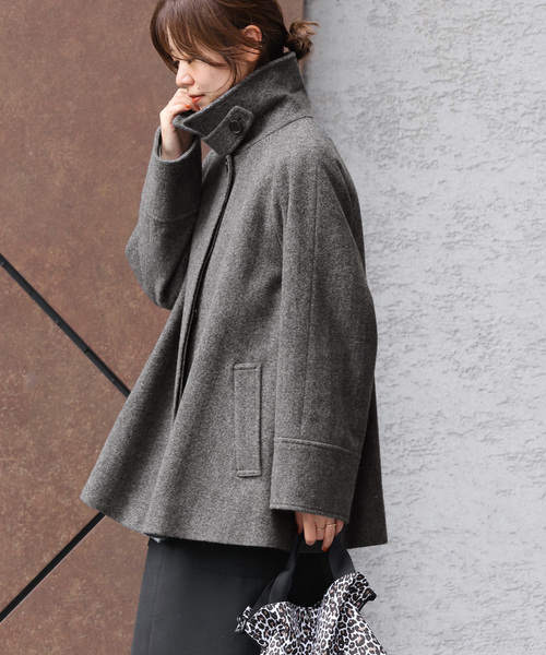 新品relume 尾州ウールスーパー100Aラインコート 追加》尾州ウールスーパー100Aラインコート｜ジャーナルスタンダード