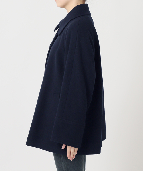 定価26400円 JS relume 尾州ウールスーパー100Aラインコート 追加》尾州ウールスーパー100Aラインコート（ステンカラーコート