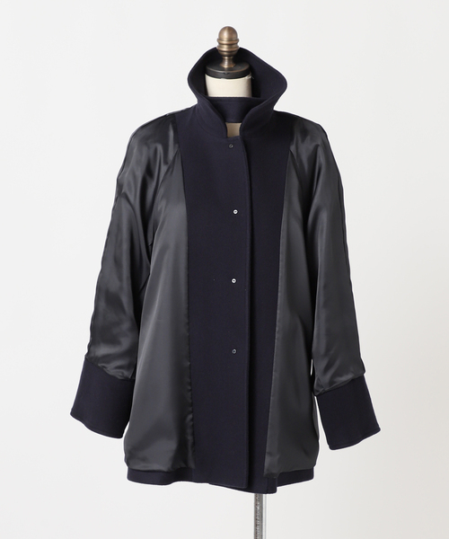 追加》尾州ウールスーパー100Aラインコート（ステンカラーコート