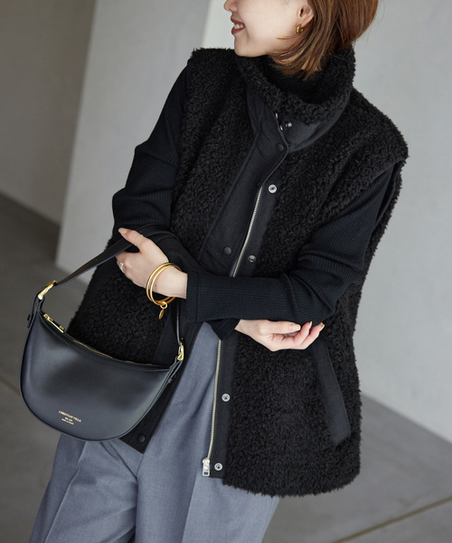 【SLOBE IENA/美品/定価1.9万円】 ベストジャケット 中古・古着通販】SLOBE IENA (スローブ イエナ) 25AW ダブル