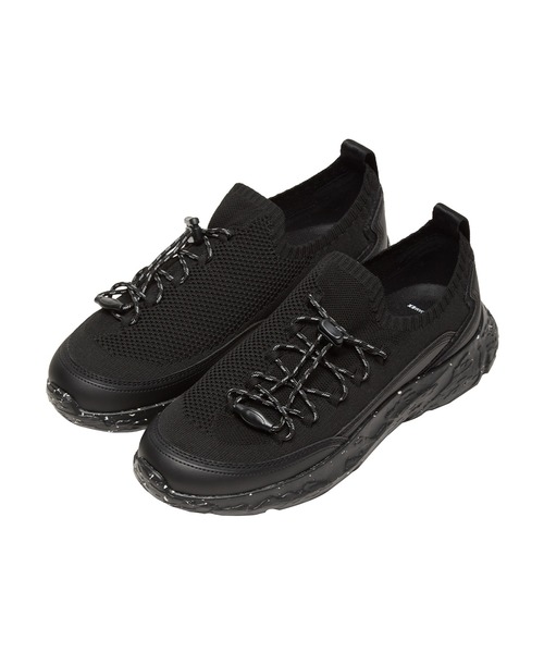 SHAKA（シャカ）の「SHAKA テックニットスニーカー BLK METEOR KNIT SXL ブラック メテオ ニット（スニーカー・レディース・ブラック・28/27/26/25/24/23）」の6枚目の写真