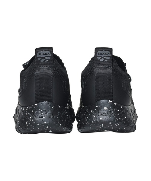 SHAKA（シャカ）の「SHAKA テックニットスニーカー BLK METEOR KNIT SXL ブラック メテオ ニット（スニーカー・レディース・ブラック・28/27/26/25/24/23）」の9枚目の写真