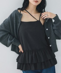 VIS | レイヤードティアードインナートップス(キャミソール)