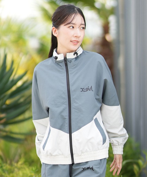 セール】X-girl SPORTS/エックスガールスポーツ WIND UP JACKET