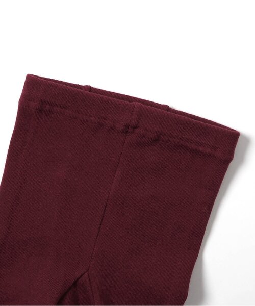 apres les cours(アプレレクール)の「【ジュニア対応】リブレギンス(レギンス/スパッツ・キッズ・アイボリー/ブラウン/レッド・80/140/120/110/100/90)」の12枚目の写真