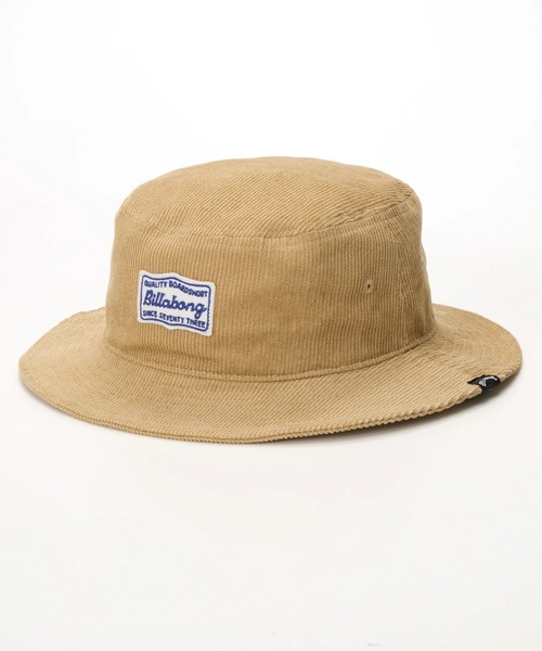 BILLABONG（ビラボン）の「BILLABONG メンズ CORDUROY HAT ハット 【2025年秋冬モデル】/ビラボンロゴワンポイントコーデュロイハット（ハット・メンズ・ホワイト/ベージュ・FREE）」の12枚目の写真