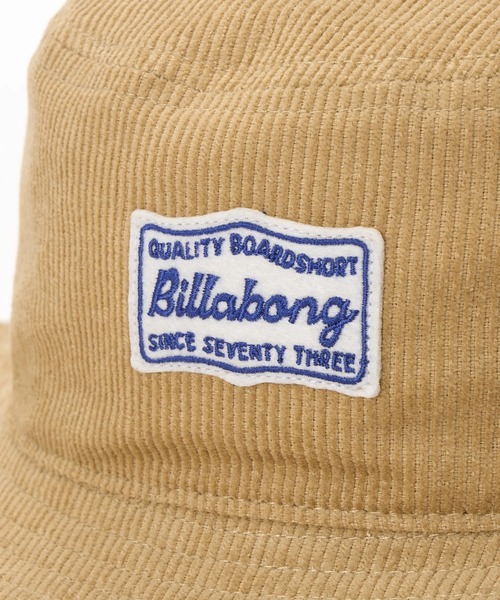 BILLABONG（ビラボン）の「BILLABONG メンズ CORDUROY HAT ハット 【2025年秋冬モデル】/ビラボンロゴワンポイントコーデュロイハット（ハット・メンズ・ホワイト/ベージュ・FREE）」の16枚目の写真
