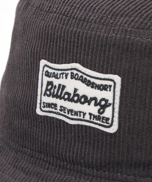 BILLABONG（ビラボン）の「BILLABONG メンズ CORDUROY HAT ハット 【2025年秋冬モデル】/ビラボンロゴワンポイントコーデュロイハット（ハット・メンズ・ホワイト/ベージュ・FREE）」の9枚目の写真