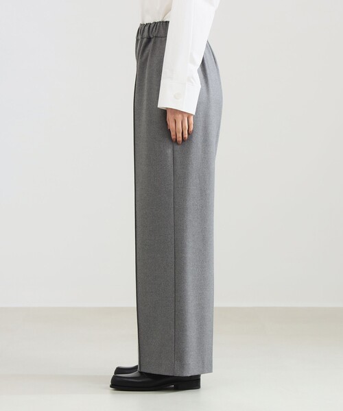 Demi-Luxe BEAMS（デミルクス ビームス）の「ウールライク イージーパンツ［手洗い可］（その他パンツ・レディース・オフホワイト/グレー・38/36）」の19枚目の写真
