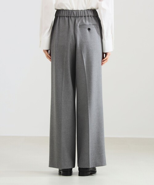 Demi-Luxe BEAMS（デミルクス ビームス）の「ウールライク イージーパンツ［手洗い可］（その他パンツ・レディース・オフホワイト/グレー・38/36）」の20枚目の写真