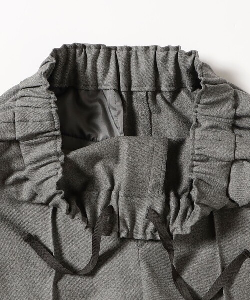 ウールライク イージーパンツ［手洗い可］（その他パンツ）｜Demi-Luxe