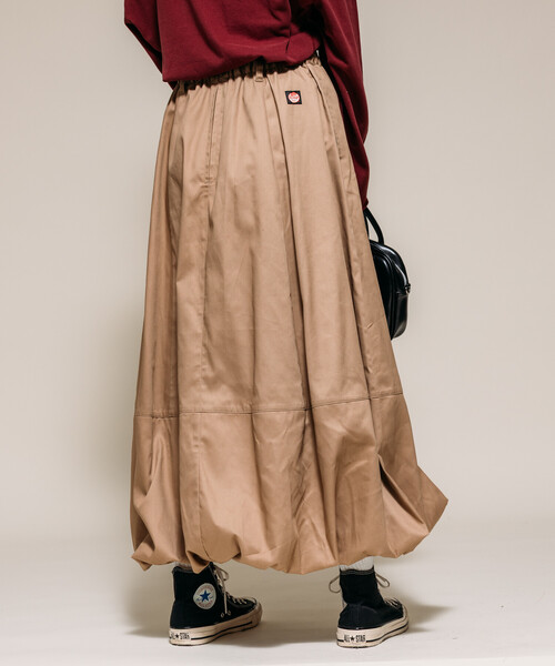 FREAK'S STORE（フリークスストア）の「RED KAP × FREAK'S STORE/レッドキャップ バルーンスカート（スカート・レディース・ブラック/ベージュ・ﾌﾘ-）」の2枚目の写真